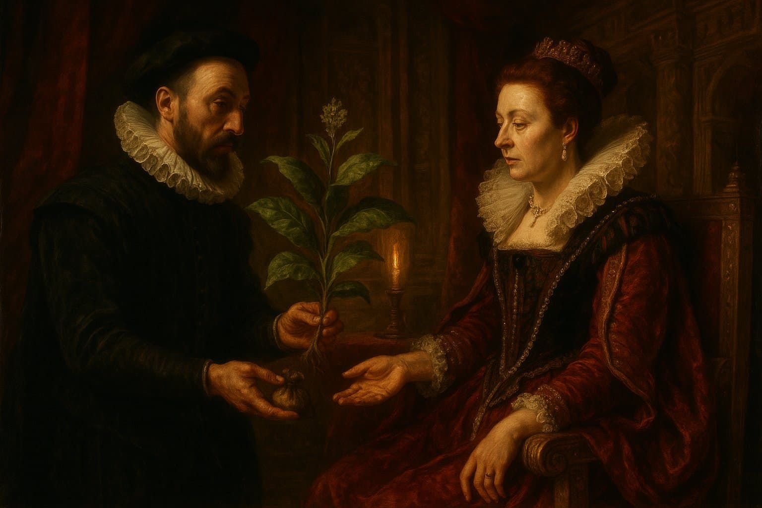 The origin of the word nicotine: a French ambassador