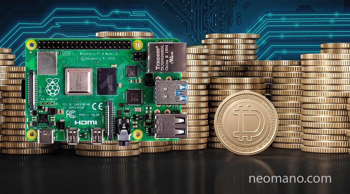 How to mine Dogecoins on Raspberry Pi 4? Straight to the point.