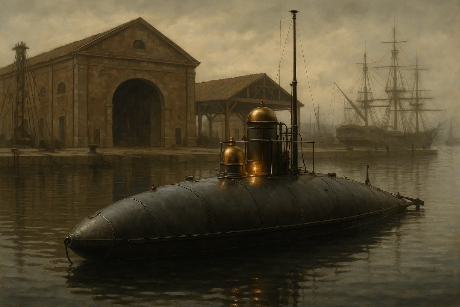 Isaac Peral's 1888 Electric Submarine (and Its Sad End)