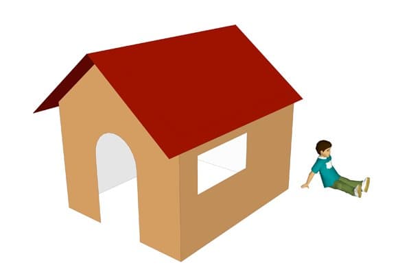 Open source project: children's playhouse. (with plans)