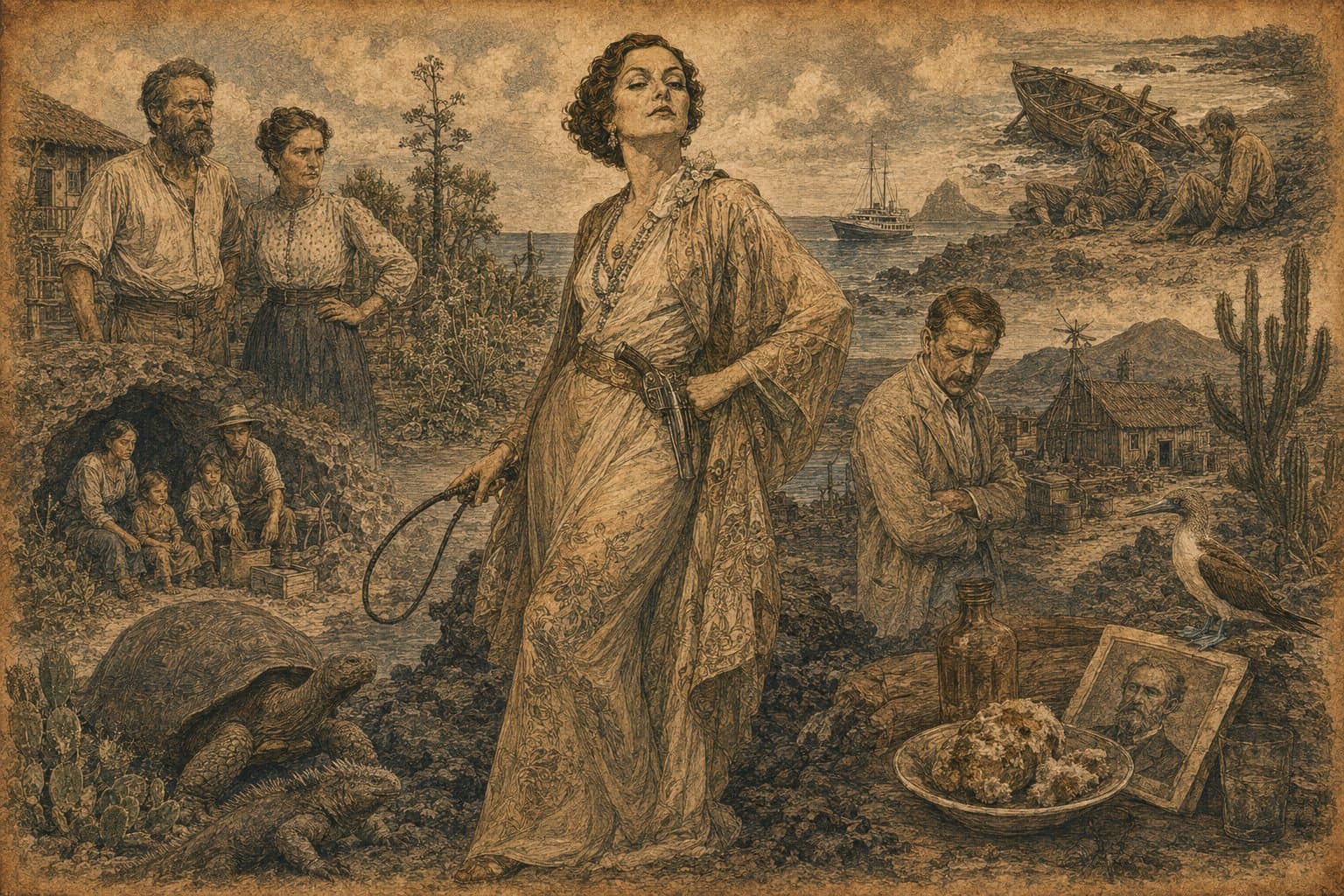 La baronesa de Galápagos y el misterio de Floreana