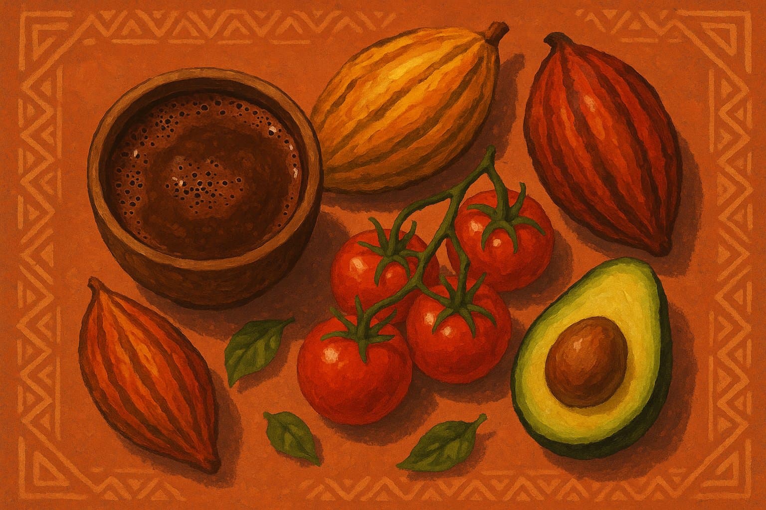 Chocolate, tomate y aguacate: el náhuatl que comemos