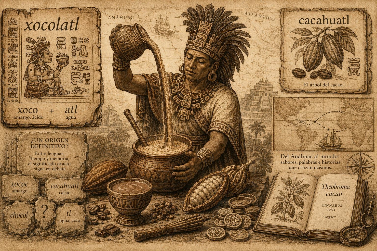 The Delicious Origin of the Word “Chocolate”