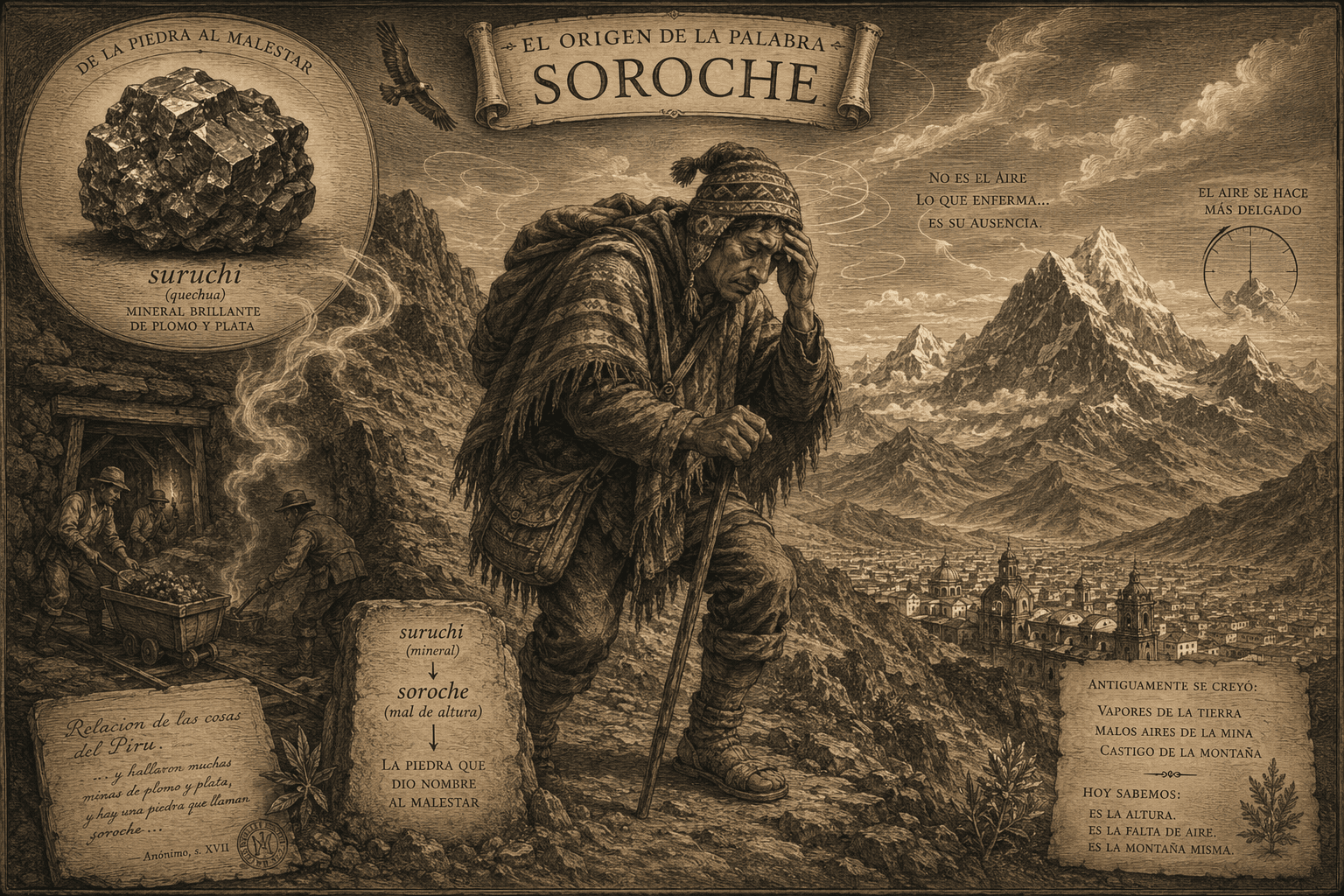 El origen de la palabra «soroche»