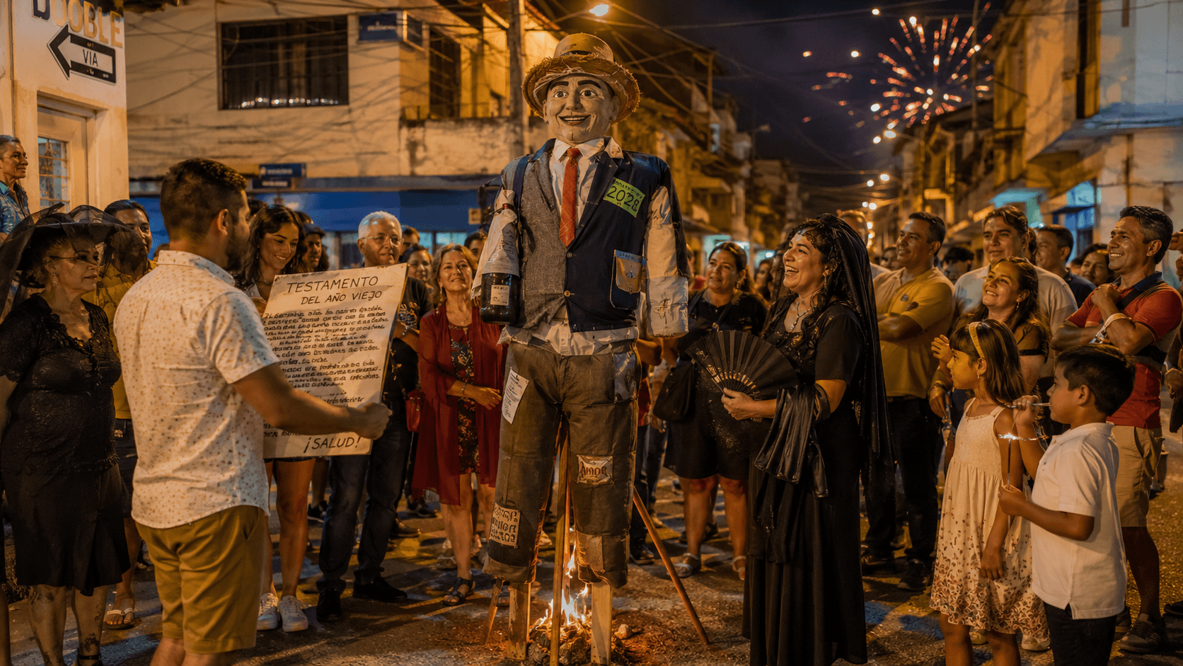 Ecuador's Año Viejo: The Myth and the Real History