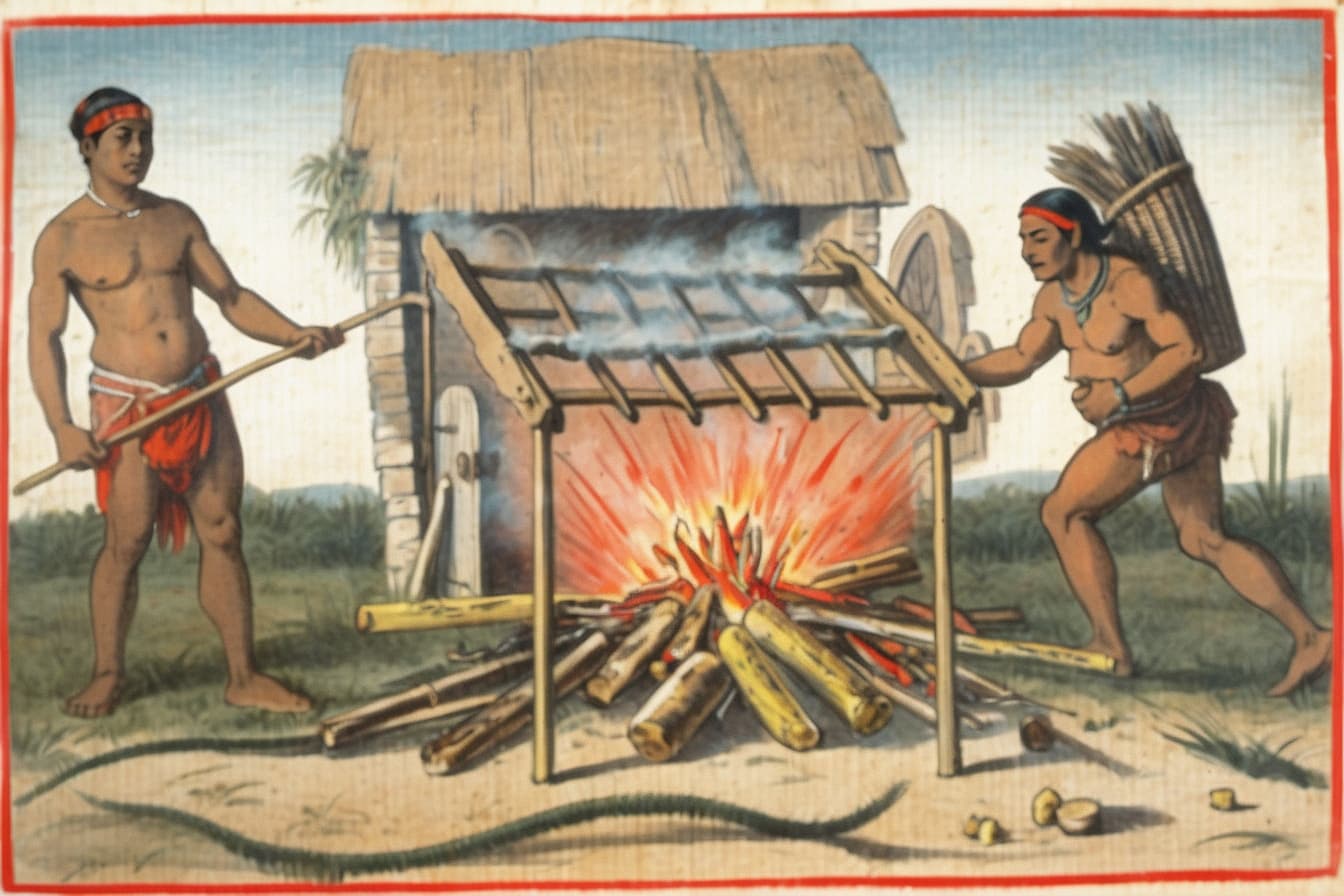 La carne asada y el orígen de los bucaneros