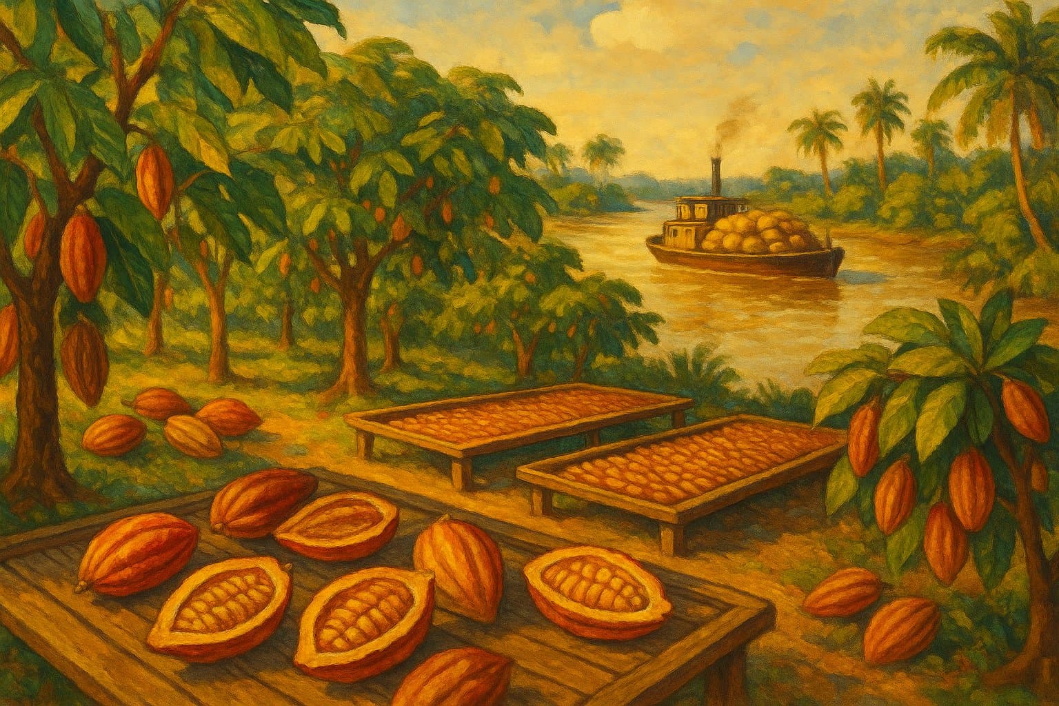Ecuador's Cacao Boom: When the Golden Bean Ruled