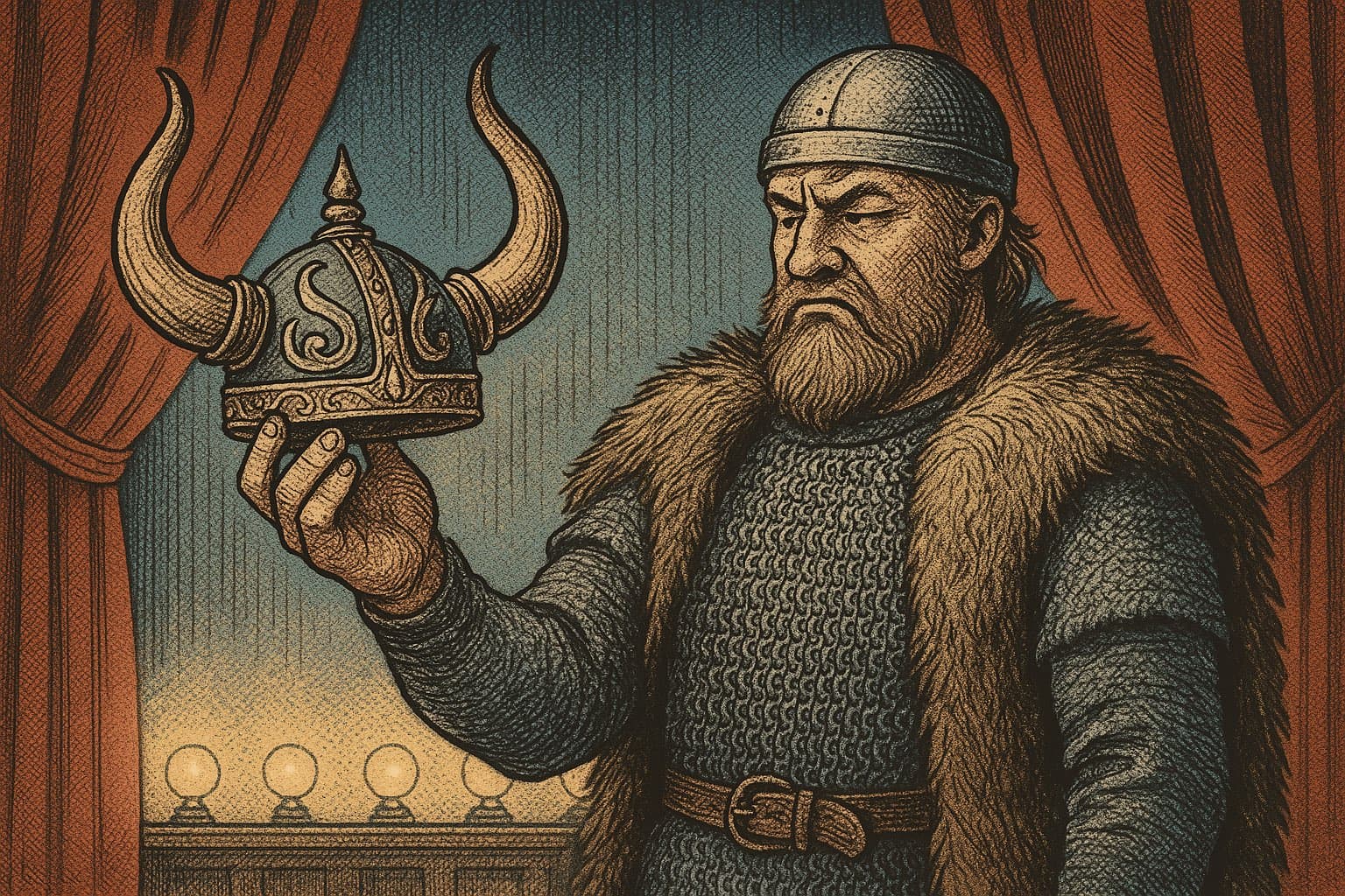 Vikings Never Wore Horned Helmets