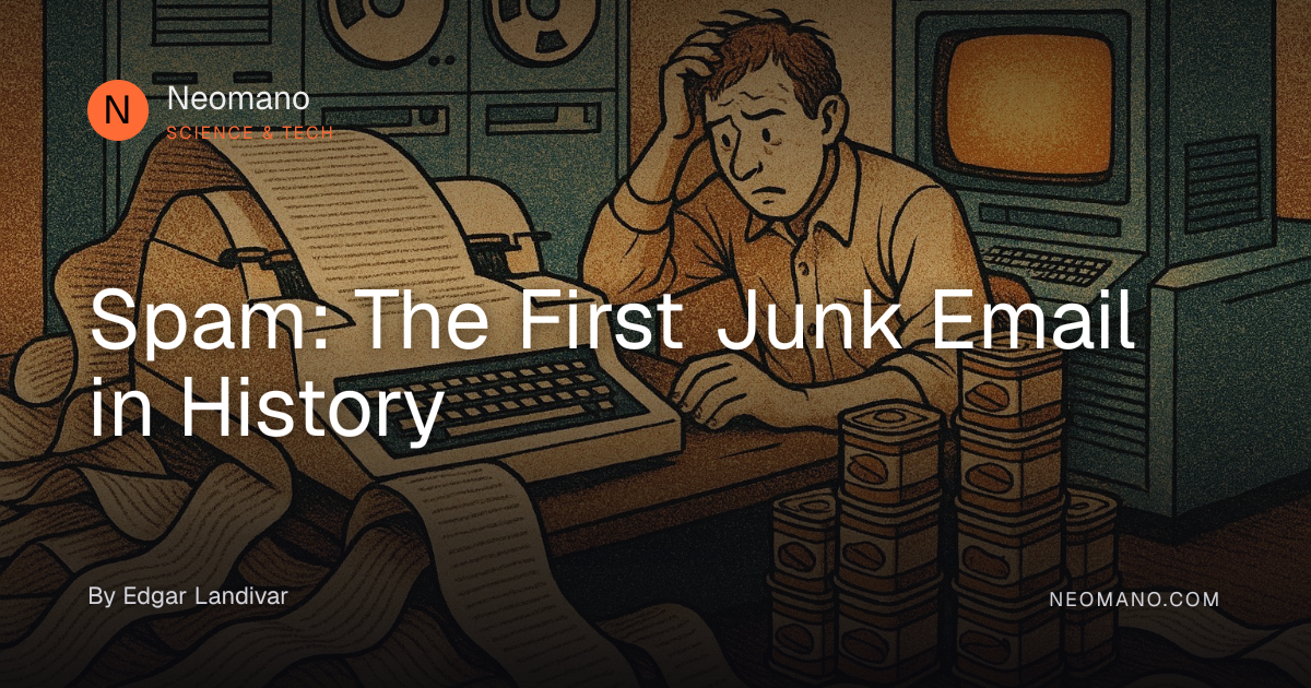 Spam: The First Junk Email in History · Neomano