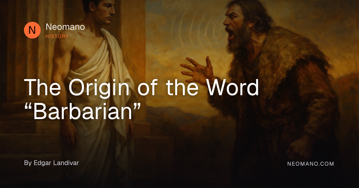 The Origin of the Word “Barbarian” · Neomano