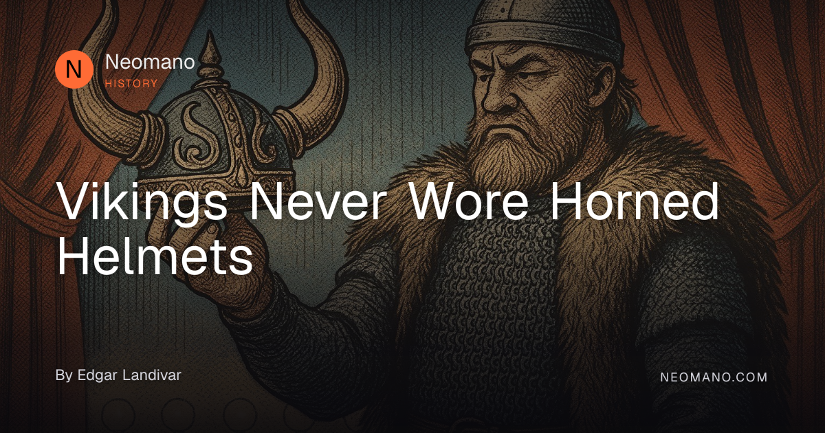 Vikings Never Wore Horned Helmets · Neomano